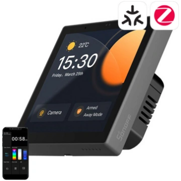 Smart Control Panel WiFi/Bluetooth/ZigBee Matter S