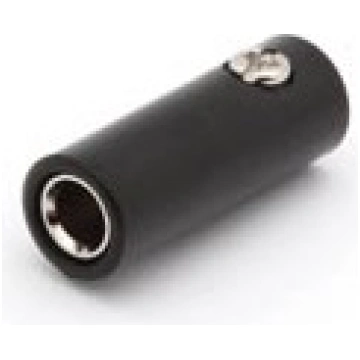 FEMALE BANANA PLUG SCREW CONNECTOR - BLACK | CM28B