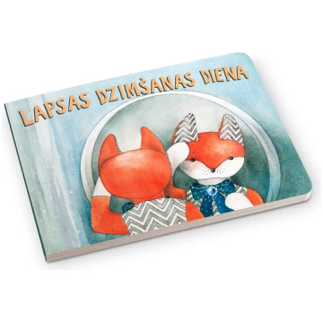 Tutas Lietas Kartona bilžu grāmata "Lapsas dzimšan