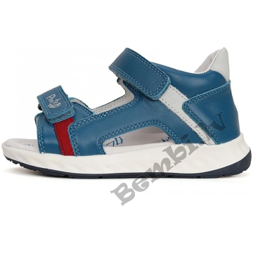 Ponte ādas zilas sandales zēniem DA05-4-1256A (22;