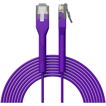 Broadbe plāns tīkla kabelis 5G violets 2m – Cat6 E