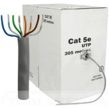 Datortīkla kabelis CAT5E UTP (CCA) 4x2x0.45mm, 305