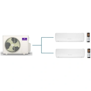 AlpicAir -Premium Pro sērijas - Multi Split - 2x A
