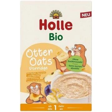 Holle bioloģiskā putra, „Otter Oats“ ar āboliem, b
