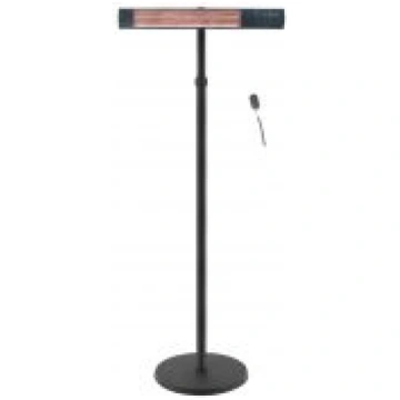 TunaBone Electric Standing Patio Heater, Single ca