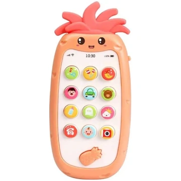 Bērnu rotaļu telefons Pineapple Pink