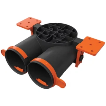 AERO PRO difuzora kārba SLIM BOX 2xØ75 mm ERGOVENT