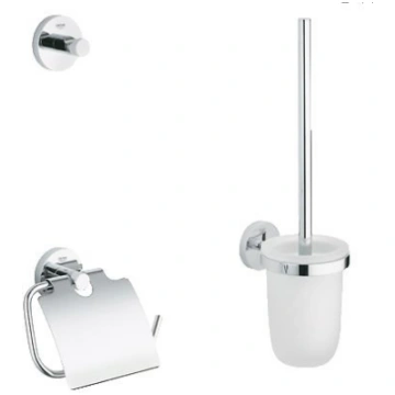 Grohe aksesuāru komplekts Essential (3 gb.), hroms