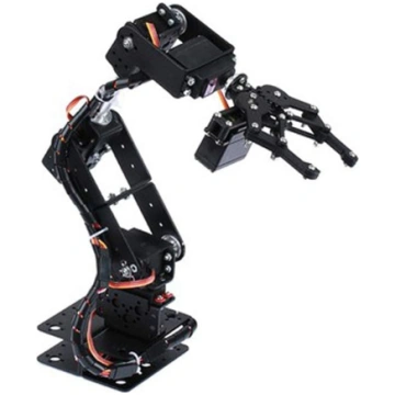6DOF robota mehāniskā roka, alumīnija robota rokas