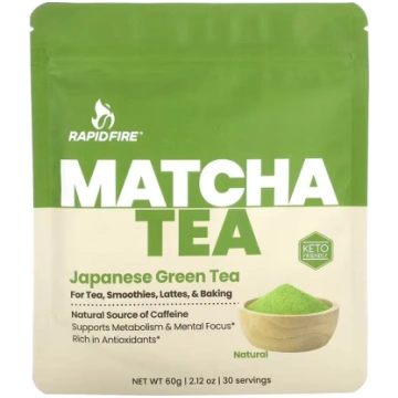 RAPIDFIRE, Matcha Tea, Japanese Green Tea, 2.12 oz