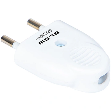 WT-1 PR plug flat 6A white Blow 98-152