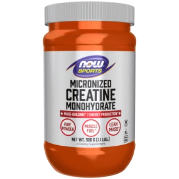 Micronized Creatine Monohydrate Now Foods 500 g