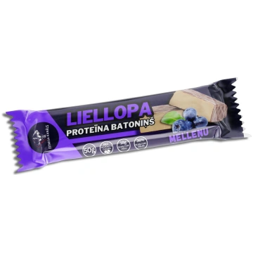 FITNESA KANĀLS Liellopa proteīna batoniņš ar melle