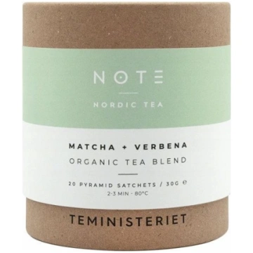 Teministeriet Tēja Note Matcha Verbena 20 Maisiņi