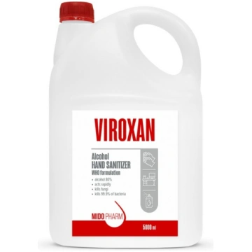 VIROXAN roku un virsmu dezinfekcijas līdzeklis 5L