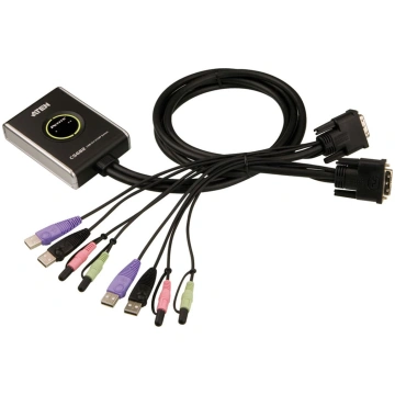 Aten CS682 KVM Switch DVI, USB, 2 Ports | CS682-AT