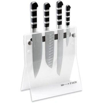F. DICK 4Knives white 1905 4 daļas (nažu bloks no