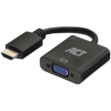 Adapter cable HDMI male to VGA female, with audio 