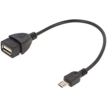 Kabelis Gembird OTG USB Female - MicroUSB Male 0.1