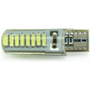 LED lampa 16d, CB, W5W balta