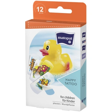 MATOPAT Happy Tattoo plāksteri N12