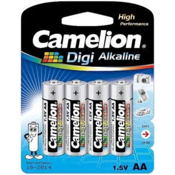 Baterijas Alkaline ar 1.5V spriegumu un AA/LR6 for