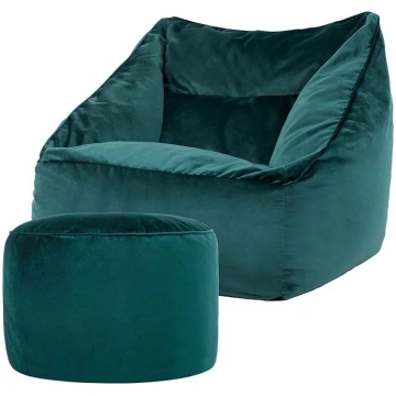 Icon Natalia Bean Bag krēsls ar pufu pieaugušajiem