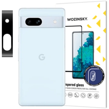 9H rūdīts stikls kamerai Google Pixel 7a Full Came