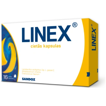 LINEX cietās kapsulas N16