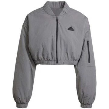 Women's City Escape Padded Cropped Bomber Jac