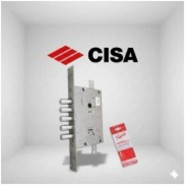 Slēdzene ar 5 atslēgām, hroms CISA 57.675