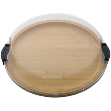 Uzkodu servēšanas plate FARBERWARE 35,5 cm ar vāku