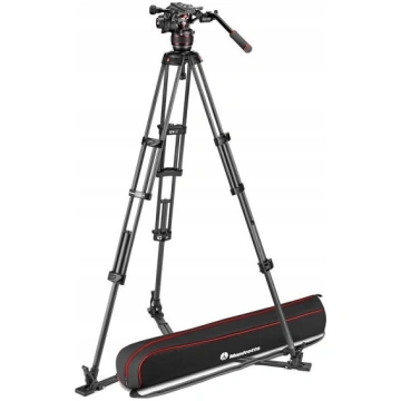 Trīskāju statīvs Manfrotto Nitrotech 608, oglekļa 