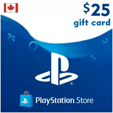 PSN Karte 25 CAD (Kanāda) - PlayStation Dāvanu Kar