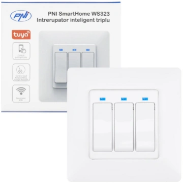 PNI SmartHome WS323 Triple Smart Switch for Intern