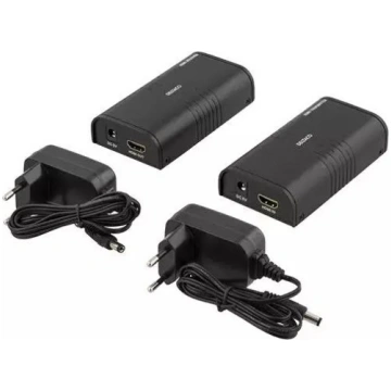 Lietots - HDMI pagarinātājs līdz 120m Deltaco HDMI