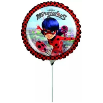 Miraculous Ladybug mini folija balons