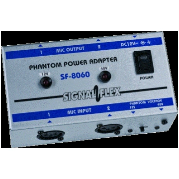 2-Channel Phantom Power Supply for Professional Co