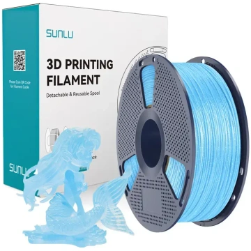SUNLU PLA Filament (Shiny Blue) | PLA Twinkling Bl