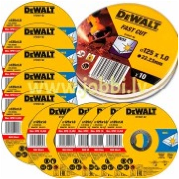 Dewalt DT3507-QZ nogriezējdiski metālam 125x1,0mm