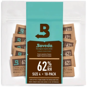 62% Boveda Feuchtigkeitspack 4-Gramm-Pack 2-Wege-F