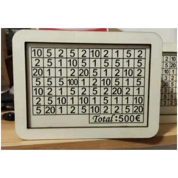 500/1000/2000/3000/5000/10000 eiro naudas kaste cū