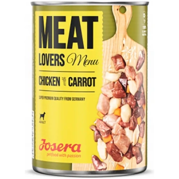 Josera Meat Lovers Menu Chicken with Carrot Mitrā 
