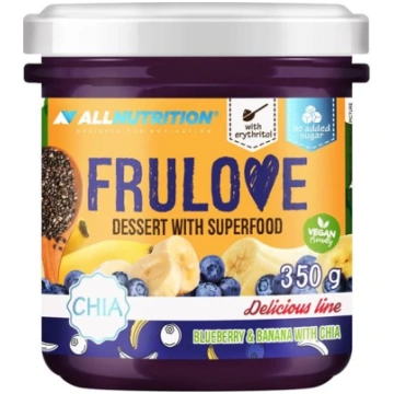 Allnutrition Frulove deserts ar superēdienu, melle