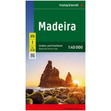 Madeira, Straßen- und Freizeitkarte 1:40.000, frey
