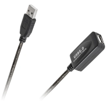 USB - USB extension cable 10m Green Cell KPO3888-1