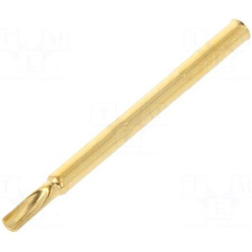 Test probe socket | series 30 | soldered | 28.1mm 
