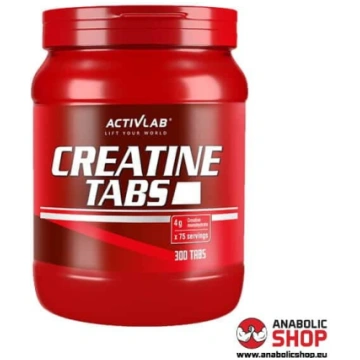 Activlab Creatine Tabs Kreatīns 300 tabletes