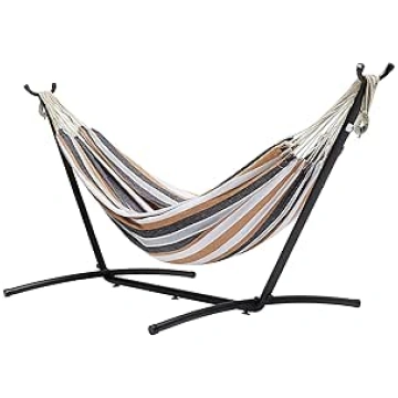 Amazon Basics - Hammock with Frame, Fabric : Amazo