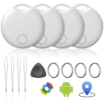 Tracker Android Smart Tag 4 Pack, izsekošanas birk